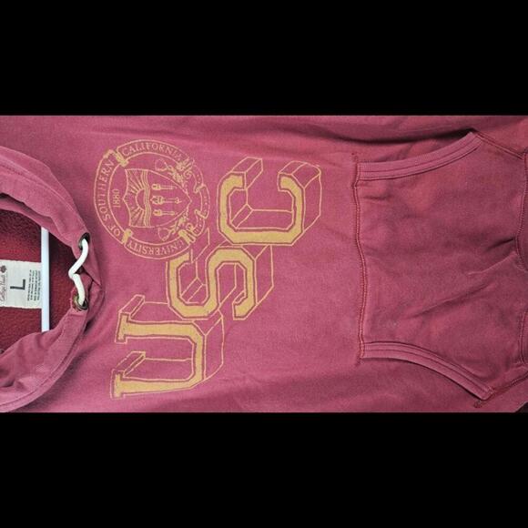 College Vault University of Southern California USC Hoodie - Size L Unisex - Picture 2 of 5